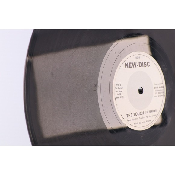 Dave McRae, Sy Oliver, Betty Johnson – The Touch 10" 78rpm Record New-Disc 10012 - Picture 10 of 16